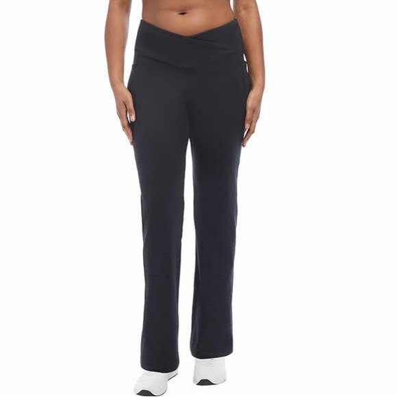 Jockey Pants & Jumpsuits Jockey Womens Cross Waist Yoga Pants